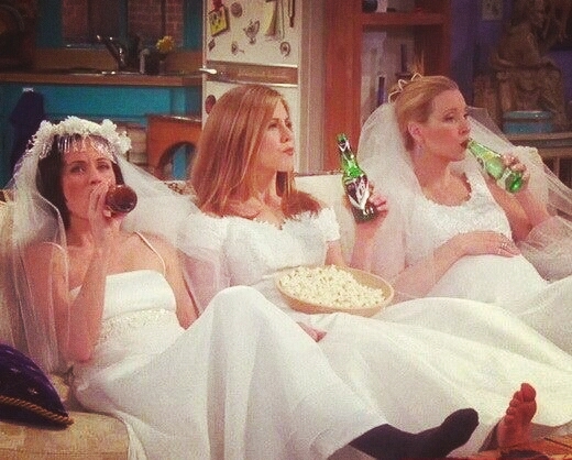 friends I and my friends (girls) on wedding my friends