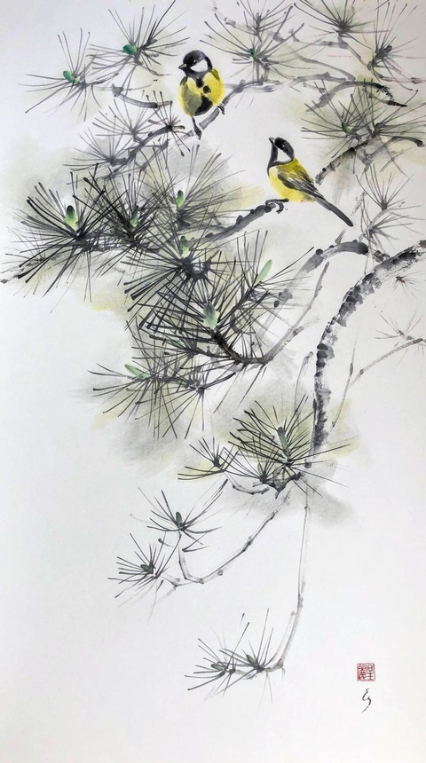 обои twig, branch