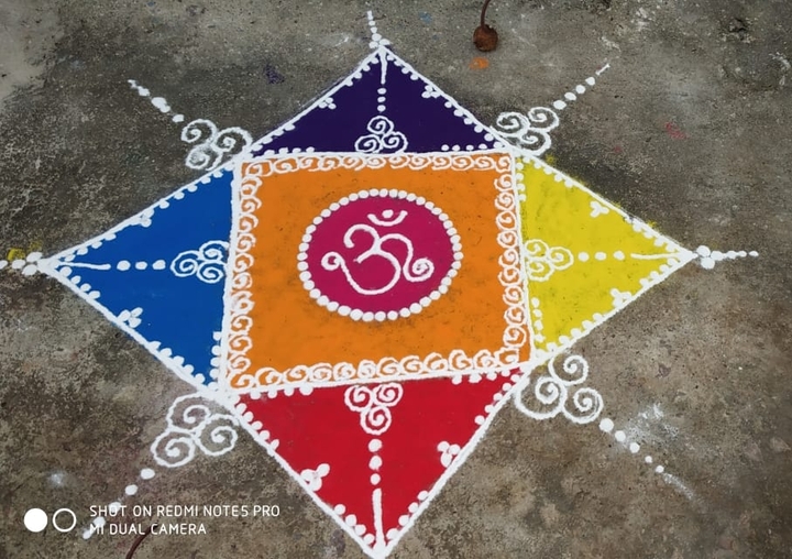 beautiful rangoli