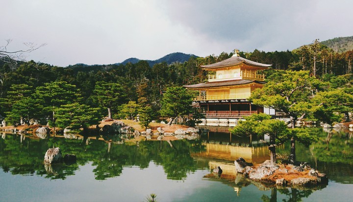 Kinkaku-ji temple in kyoto
