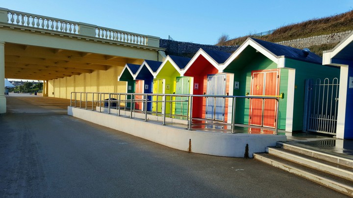 Barry Island beach huts