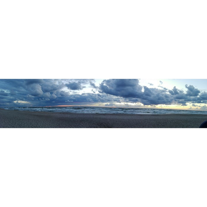 Poland sea, panorama