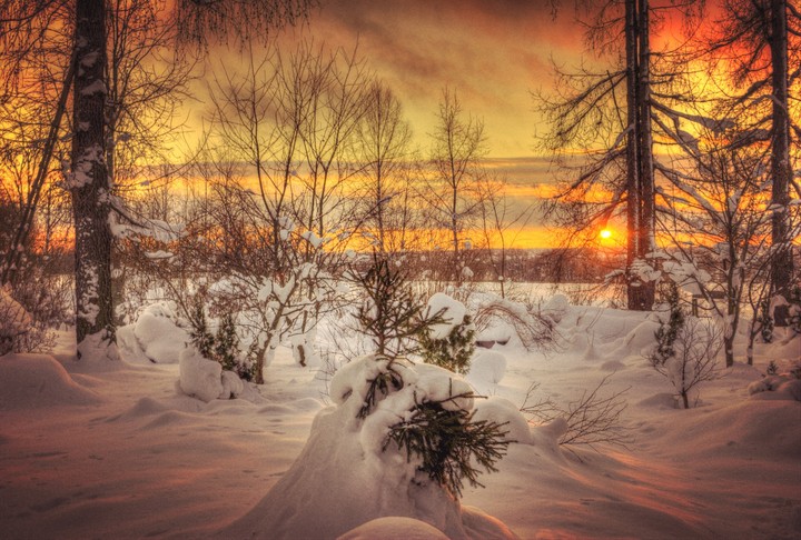 perfect sunrise