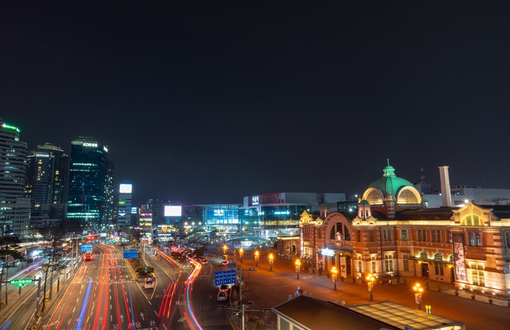 Seoul Station Night View