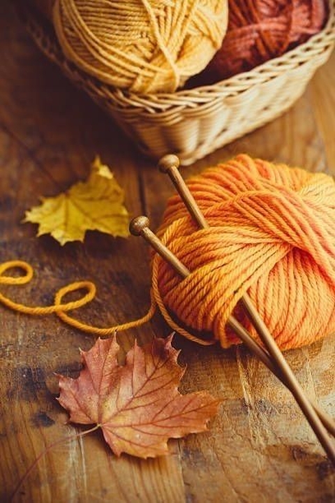 Basket, Brown, Orange
