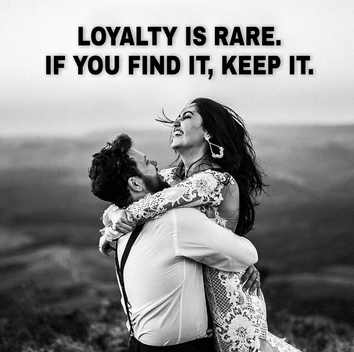 Loyalty...