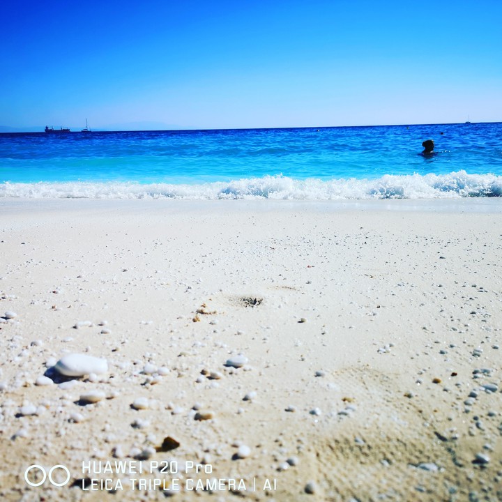marble beach Greece