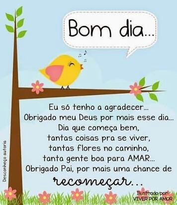 Bom dia vida