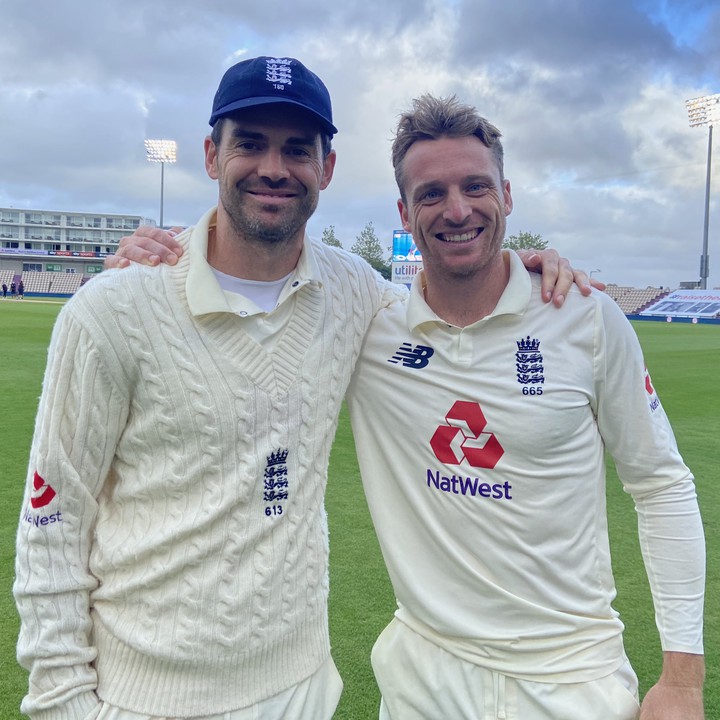 Jos Buttler And James Anderson
