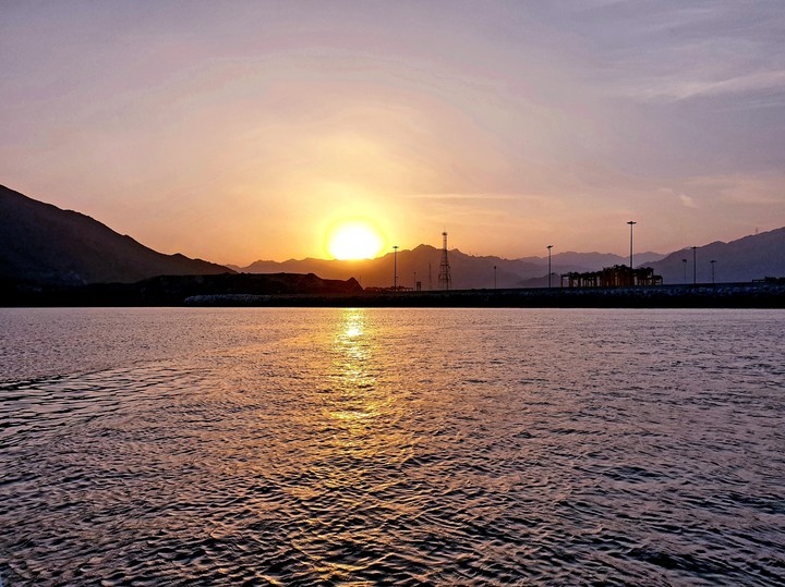 Khorfakkan sunset