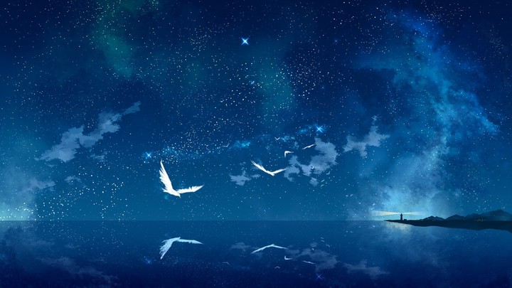 Blue world