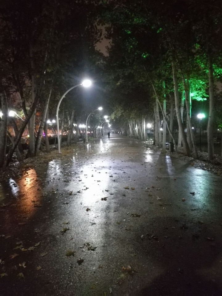 rainy night