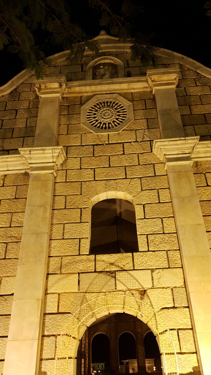 night at church