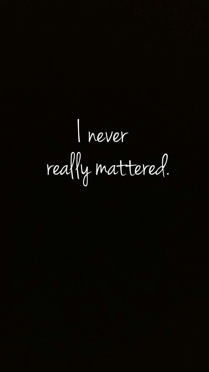 Never