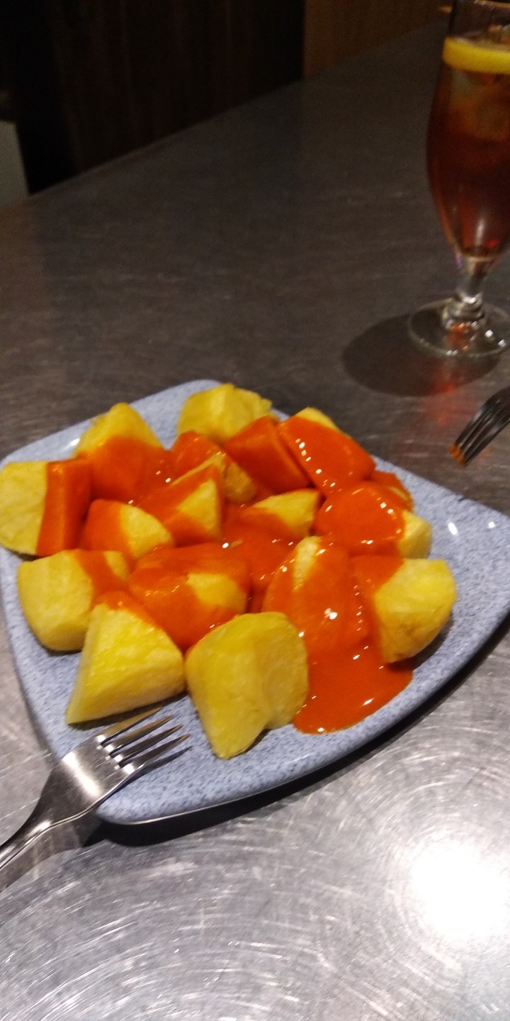 Patatas Bravas típico Spain