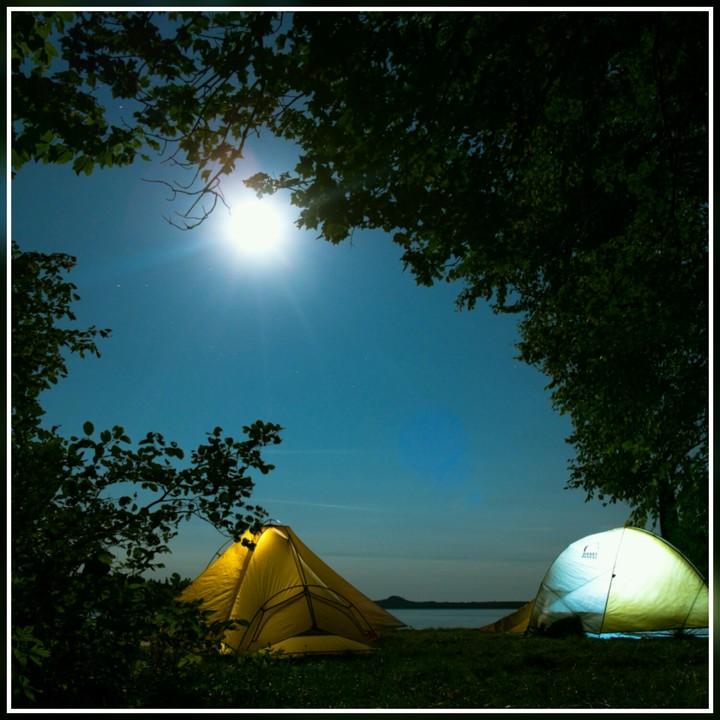 maravilhoso acampar