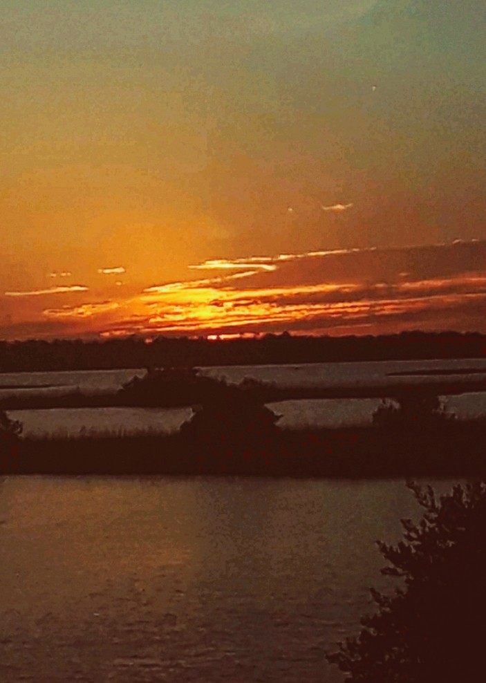 orange sunset