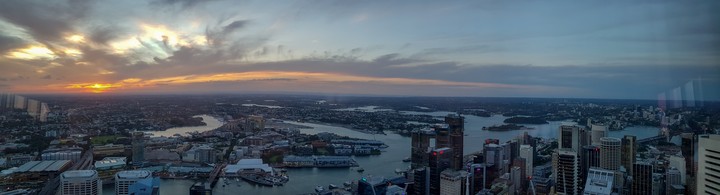 City Sunset Panaroma