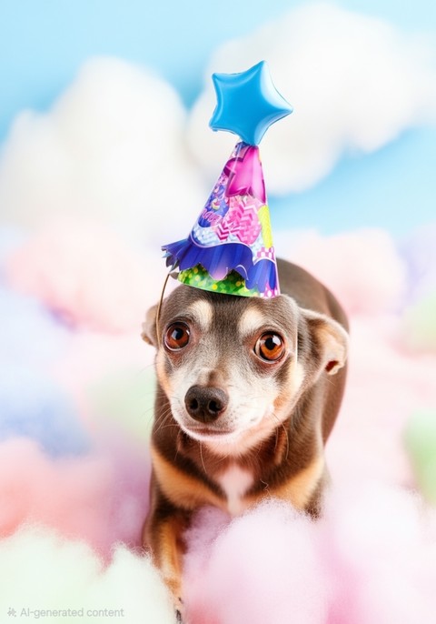 Dog, Carnivores, Party_hat