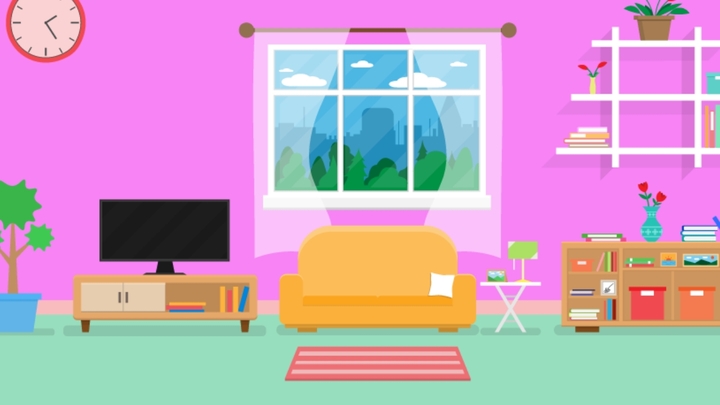 Family Room From Gacha Verse