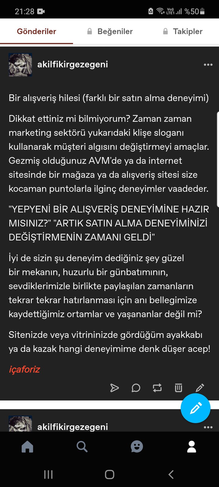 alışveriş hilesi