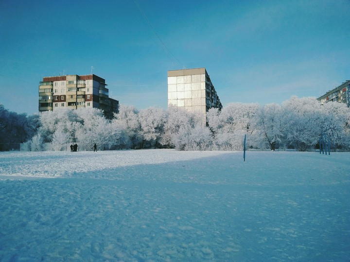 Все былым белом