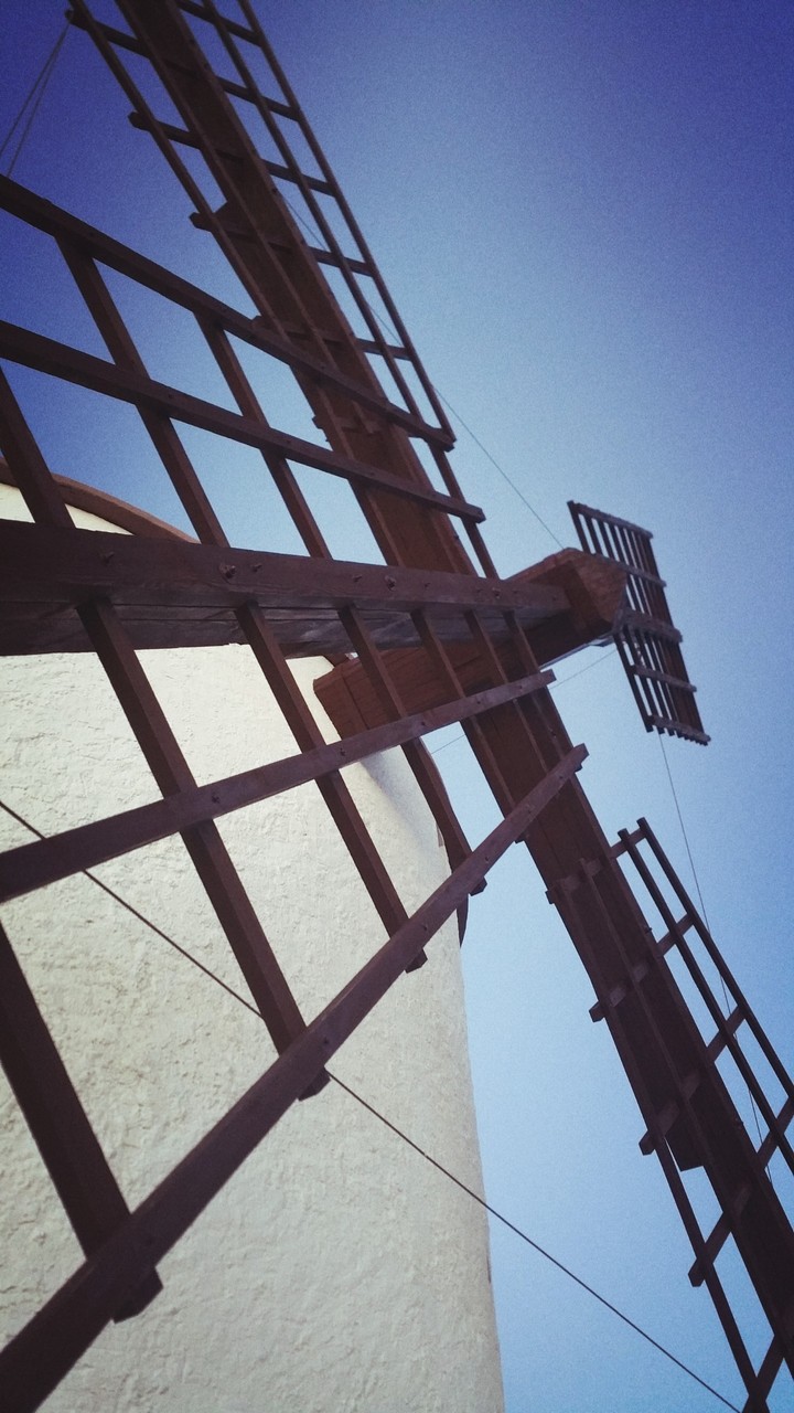 molino de viento en Minaya