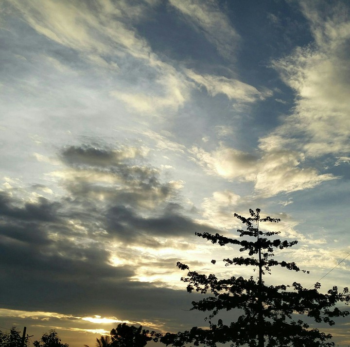 sunset sky