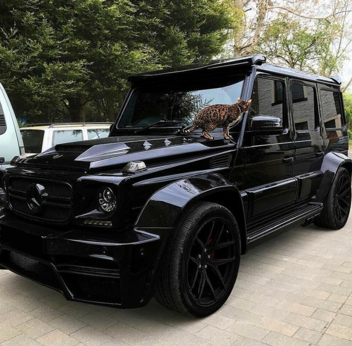black g class Mercedes-Benz