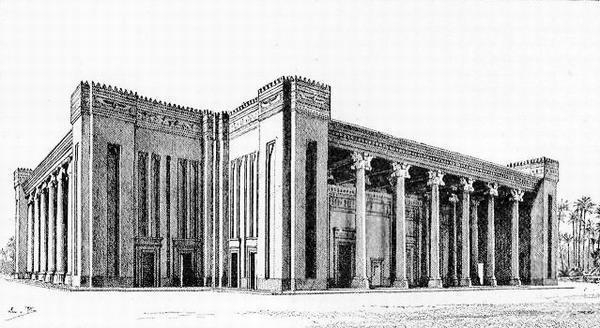 کاخ آپادانا . شوش