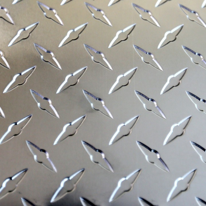 chrome diamond plate sheet metal!