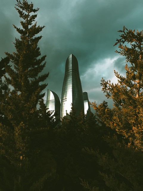 #baku #city #flametower #photography #building