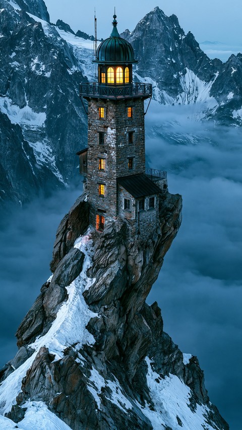 winter, klippe壁纸
