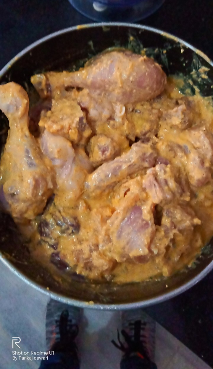 Merinated chicken