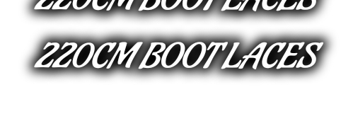 boot laces
