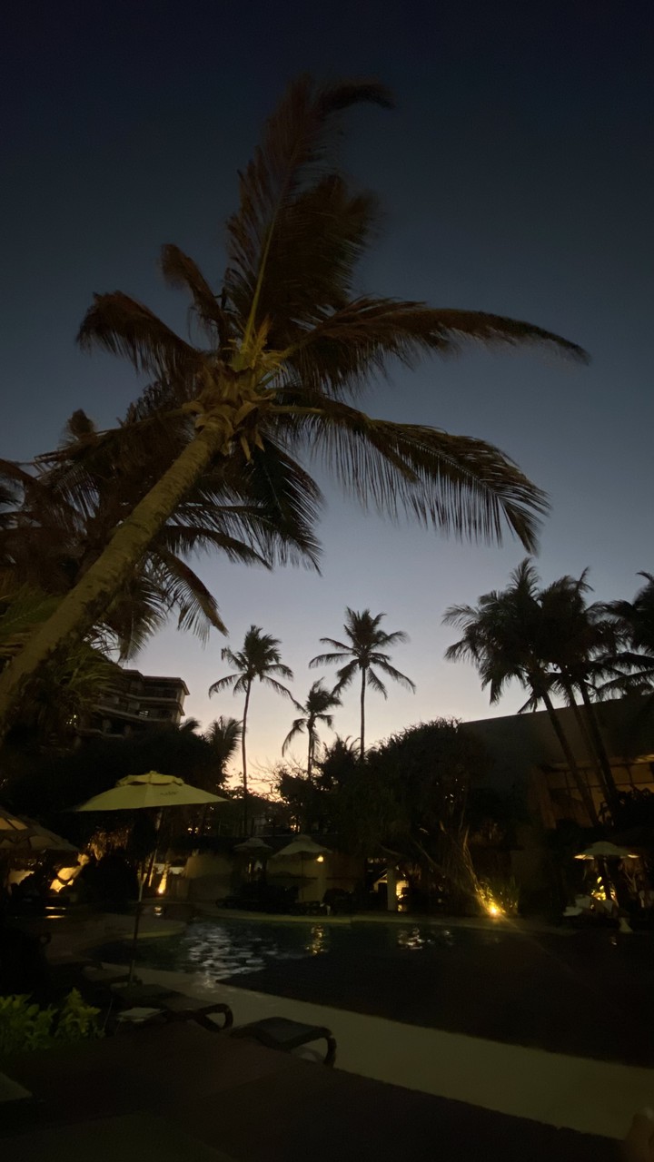 sunset night