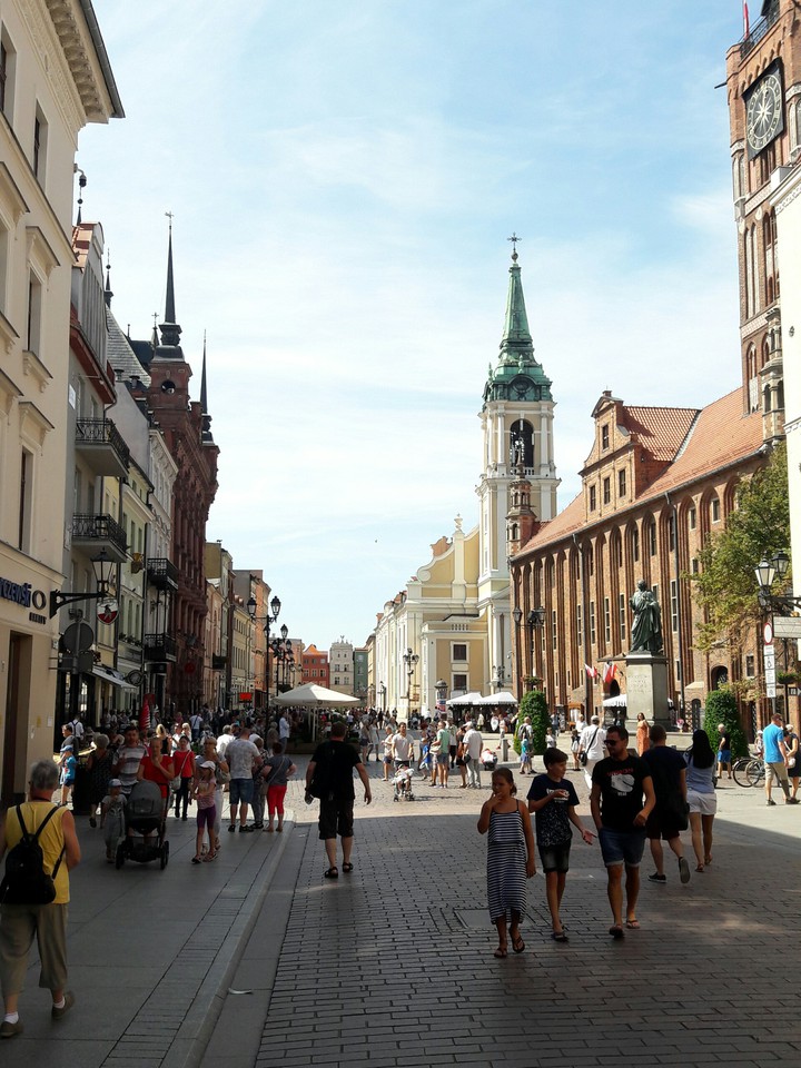 Toruń naipekne miasto