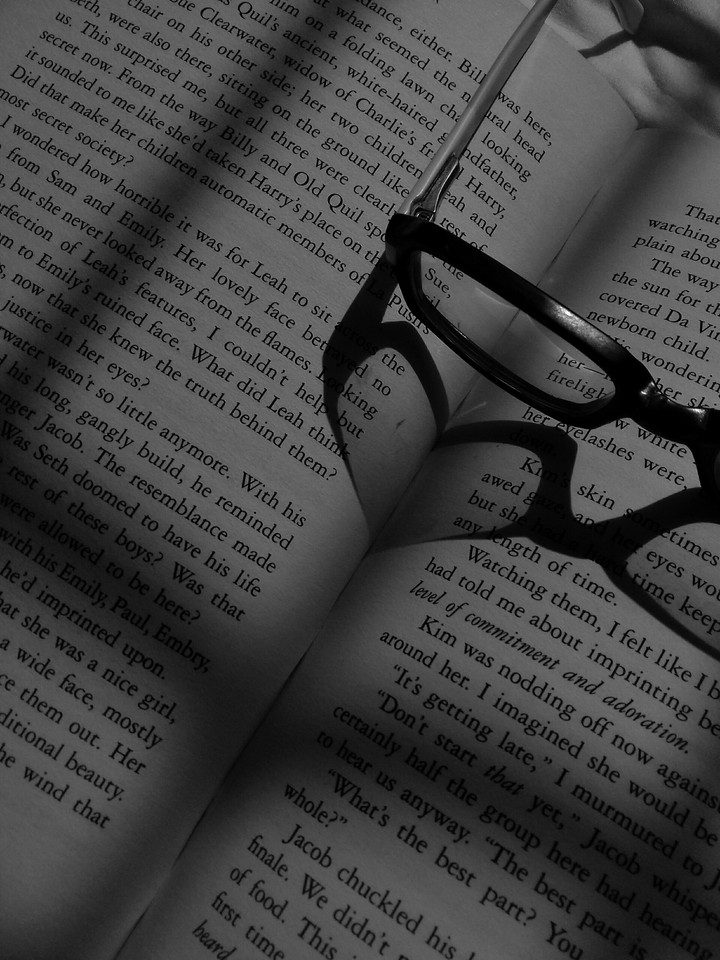 book black and white
