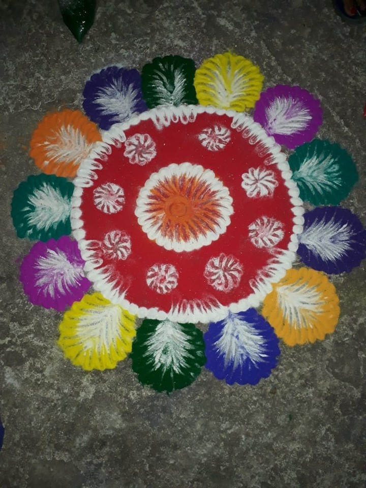 beautiful rangoli