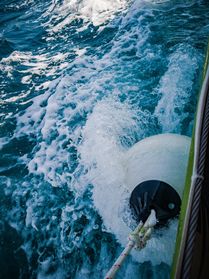 water from boat
