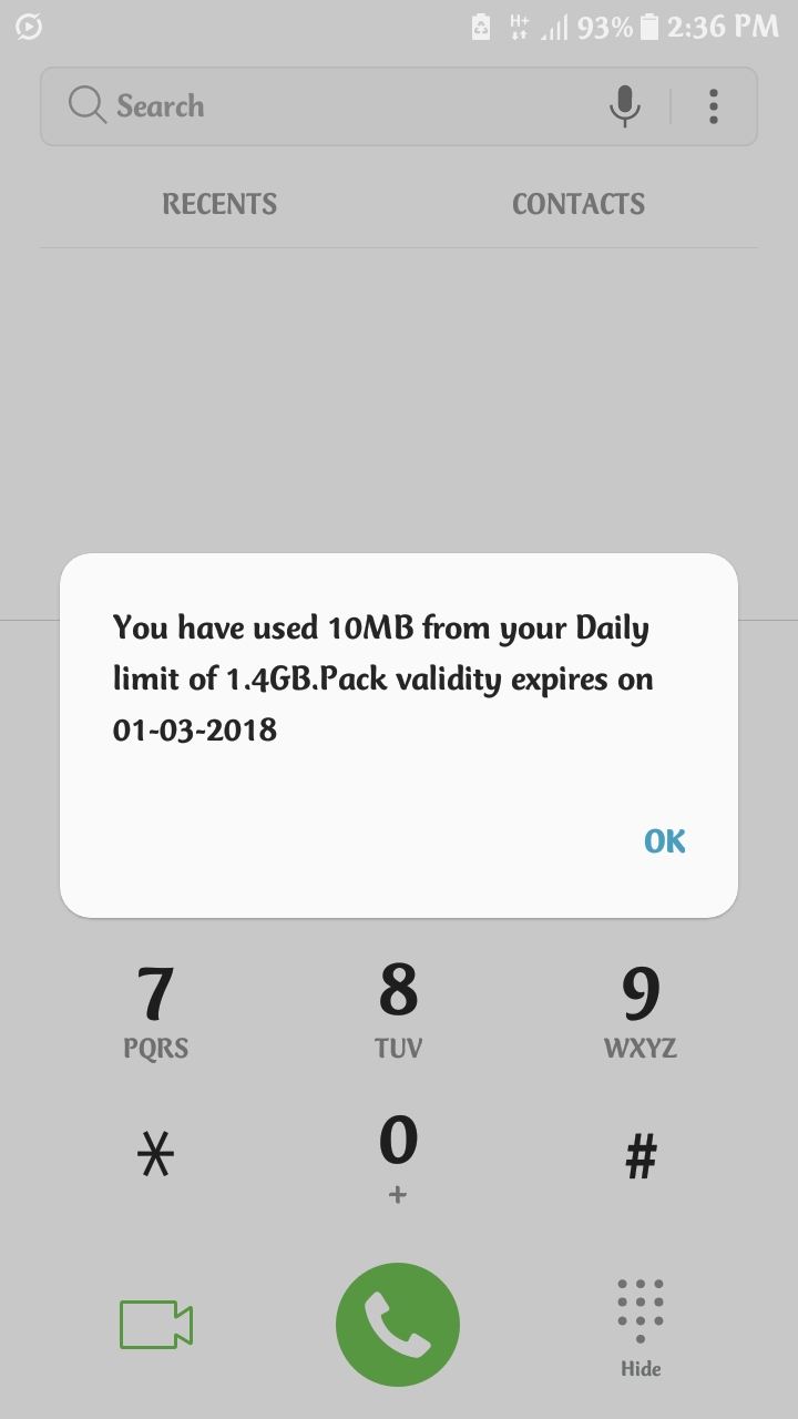 199 rupees  recharge net.sms.and cl..