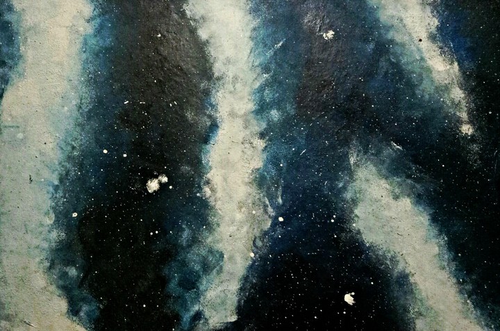 HDR Blue Galaxy