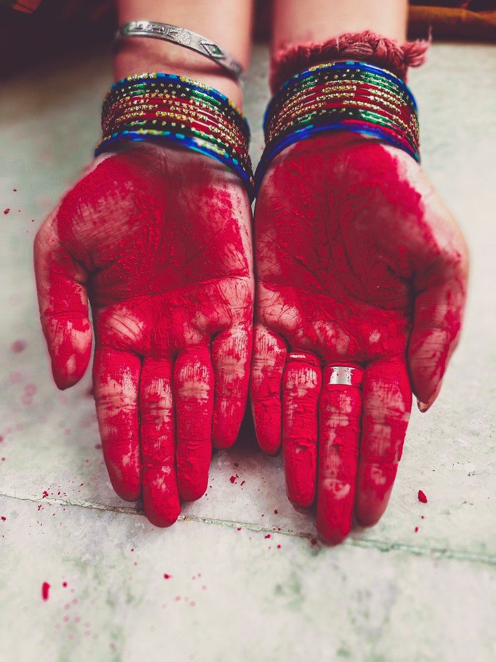 Colourful Hand