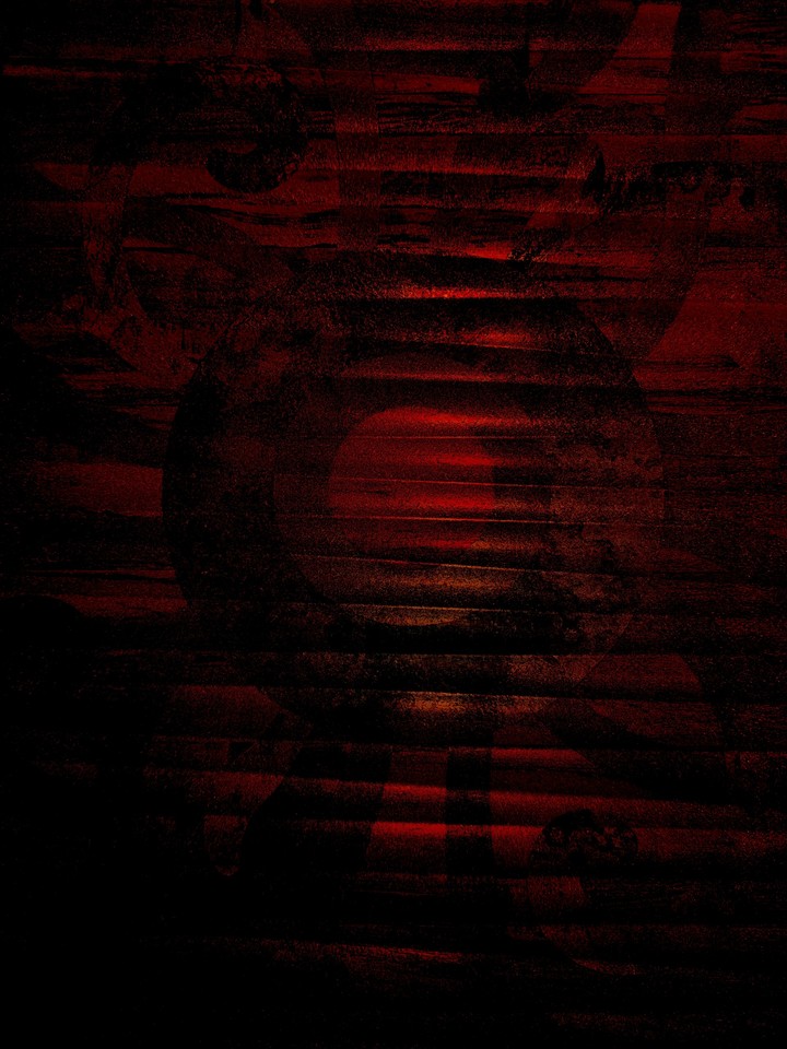 deep red