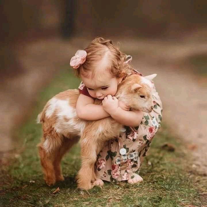 Little Girl with Billy