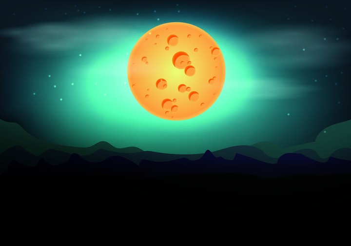 Cheesy Moon