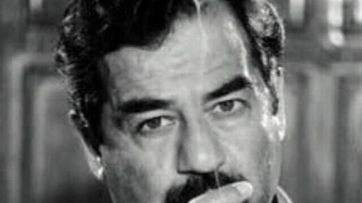 saddam hussein p of iraq  ⁦صدام حسين رئيس الجمهورية