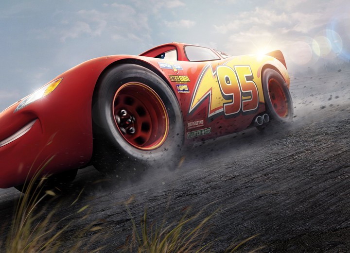 Lightning Mcqueen On Road