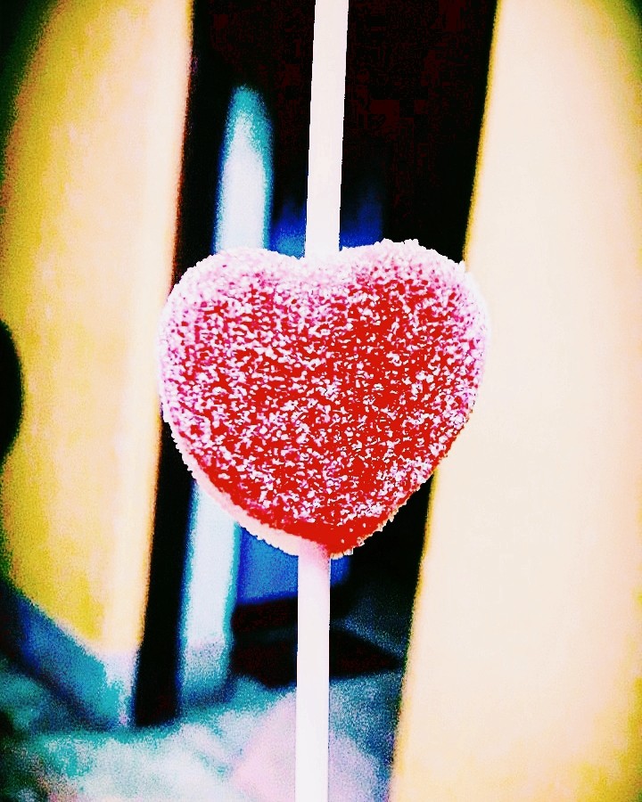 candied heart
