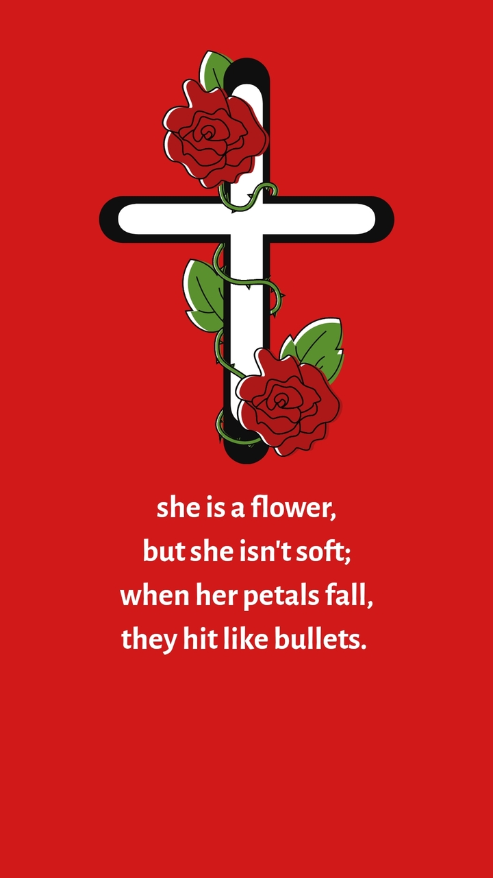 She is flower